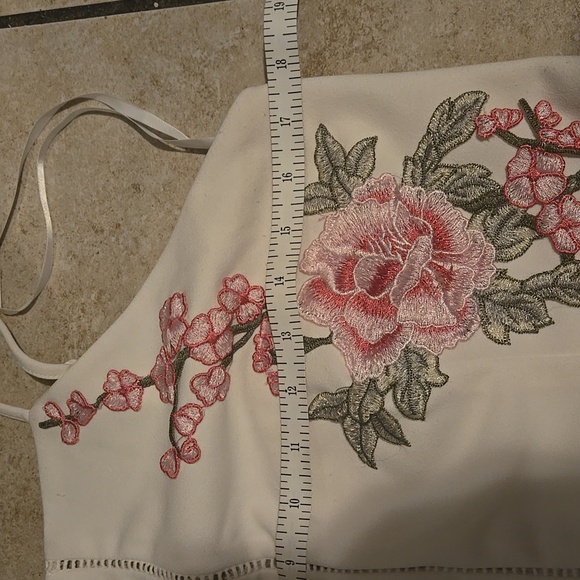 Premier Amour White Dress Short Sleeve - Picture 8 of 10